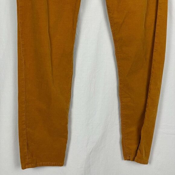 Ag Jeans The Caden Tailored Trouser Burnt Orange Corduroy Pant - Women’s 10 - Picture 4 of 6